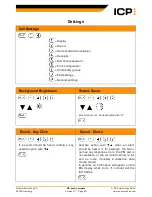 Preview for 20 page of ICP BIA DESK User Manual