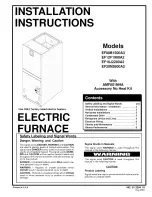 ICP EF08B1500A3 Installation Instructions Manual preview