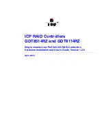 Preview for 1 page of ICP GDT8114RZ Installation Manual