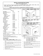 Preview for 1 page of ICP H9MPT050F12B1 Installation Instructions