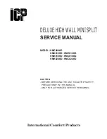 ICP HMC009KD Service Manual предпросмотр