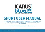 ICP ICARUS blue Short User Manual preview