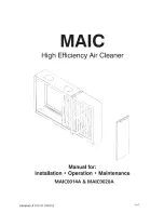 Preview for 1 page of ICP MAIC0014A Manual