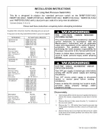 ICP N9MP1100F14A2 Installation Instructions preview