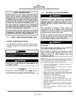 Preview for 2 page of ICP OCF105A12C Installation Instructions And Service Manual