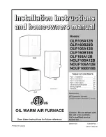 Preview for 1 page of ICP OLR105A12B Installation Instructions And Owner'S Manual