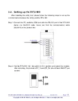 Preview for 13 page of ICP RFU-900 User Manual