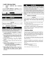 Preview for 3 page of ICP SUPREME FEM10-M2401AM-A Installation Instructions And Homeowner'S Manual