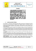 Preview for 8 page of ICP VENTURA YY-MM-62 Series Pilot Operating Handbook