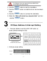 Предварительный просмотр 2 страницы ICPDAS DIO-48 Quick Start Manual