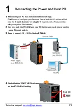 Preview for 2 page of ICPDAS ET-2242 Quick Start Manual