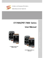 ICPDAS ET-7000 User Manual preview