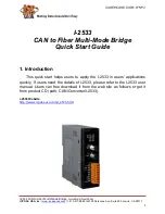 ICPDAS I-2533 Quick Start Manual preview