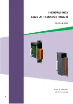 Preview for 1 page of ICPDAS I-8093W Reference Manual