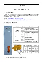 ICPDAS I-8120W Quick Start User Manual preview