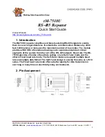 Preview for 1 page of ICPDAS tM-7510U Quick Start Manual