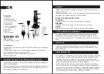 Preview for 2 page of ICQN IQFP101202 User Manual