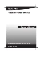 Preview for 1 page of iCraig CHT910 Owner'S Manual