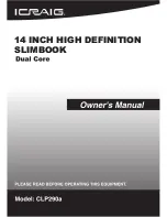 iCraig CLP290A Owner'S Manual preview