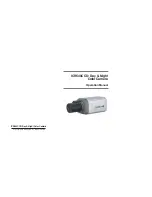 Предварительный просмотр 1 страницы ICRealtime ICR540CCD Operation Manual