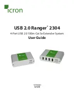 Icron USB 2.0 Ranger 2304 User Manual предпросмотр