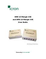 Icron USB 2.0 Ranger 442 User Manual preview