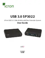 Icron USB 3.0 SP3022 User Manual предпросмотр