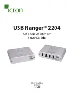 Предварительный просмотр 1 страницы Icron USB Ranger 2204 User Manual