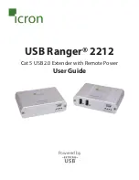 Icron USB Ranger 2212 User Manual preview