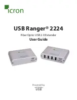 Icron USB Ranger 2224 User Manual preview