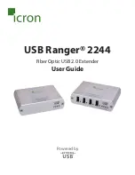 Preview for 1 page of Icron USB Ranger 2244 User Manual