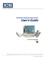 Preview for 1 page of ICS Advent PCI-DIO32 User Manual