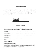 Preview for 33 page of ICS Advent WDT1000-P Product Manual