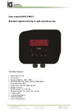 Preview for 1 page of ICS Schneider Messtechnik IAKV-2VR4C User Manual