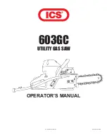 Preview for 1 page of ICS 603GC Operator'S Manual