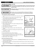 Preview for 12 page of ICS 603GC Operator'S Manual