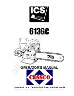 Preview for 1 page of ICS 613GC Operator'S Manual