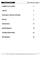 Preview for 2 page of ICS 613GC Operator'S Manual