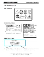 Предварительный просмотр 6 страницы ICS 680ES Operator'S Manual