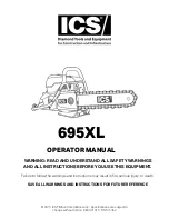 ICS 695XL Operator'S Manual preview