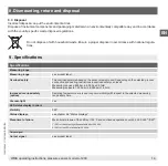 Preview for 19 page of ICS A-1200 Operating Instructions Manual