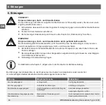 Предварительный просмотр 40 страницы ICS A-1200 Operating Instructions Manual