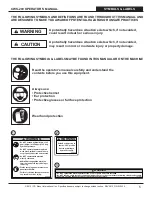 Предварительный просмотр 5 страницы ICS CWS-200 Operator'S Manual