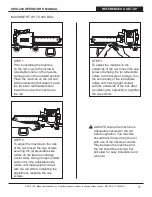 Предварительный просмотр 11 страницы ICS CWS-200 Operator'S Manual