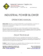 ICS EB-16-VSG Operation Manual preview