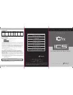ICS iC7FX Installation Manual preview