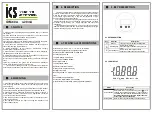 Preview for 1 page of ICS IDM-60A Quick Start Manual