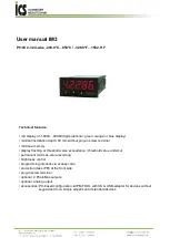 ICS IM3 User Manual preview