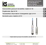 ICS LH-10 Operating Instructions Manual preview