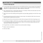 Preview for 4 page of ICS LH-10 Operating Instructions Manual